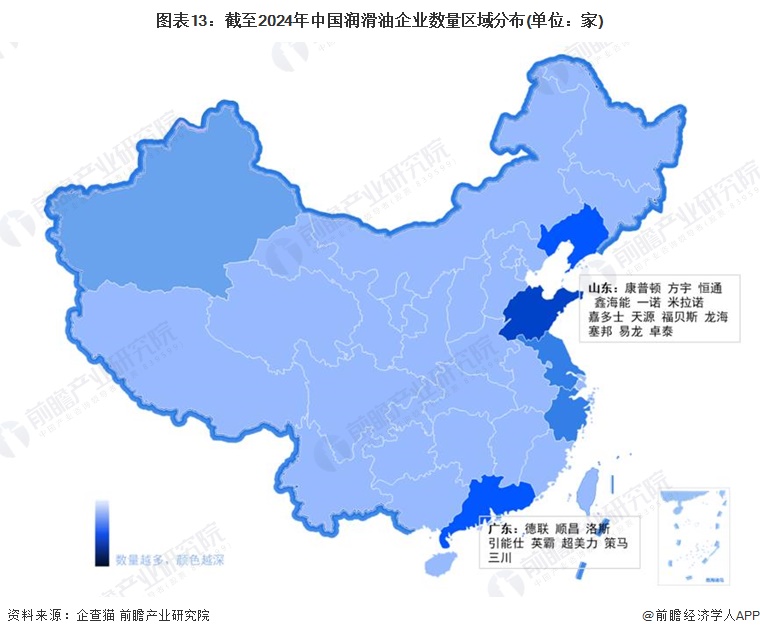 预见2024:《2024年中国润滑业全景图谱》(附市场规模、竞争格局和发展前景等)(图13) 预见2024:《2024年中国润滑业全景图谱》(附市场规模、竞争格局和发展前景等)(图13)