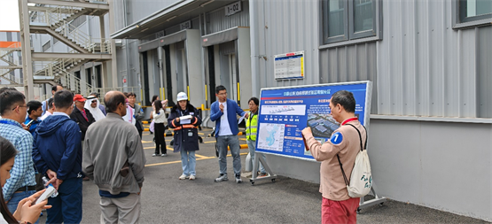 万纬物流参加2024物流标准化国际大会 接待嘉宾考察青岛前湾港冷链园区(图4)