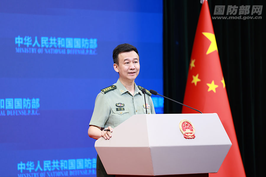 2024年6月国防部例行记者会文字实录(图5)