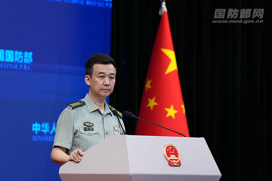 2024年6月国防部例行记者会文字实录(图2)