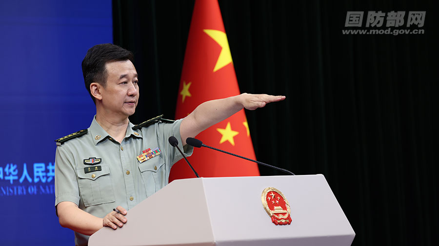 2024年6月国防部例行记者会文字实录(图3)
